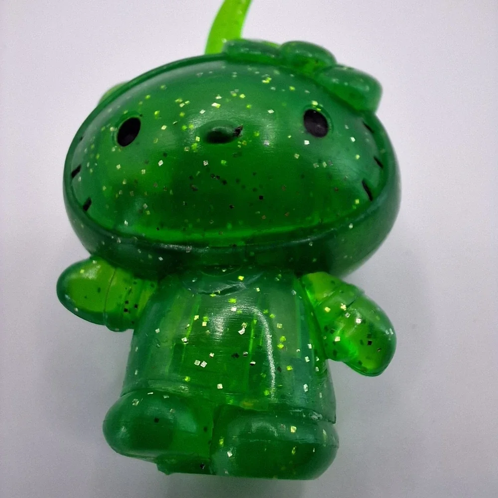 Hello Kitty Collectible Mini‎ Figure Series 1 Rare Green Glitter Alien Sanrio